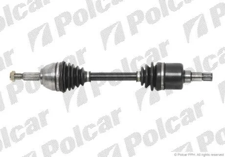 Приводной вал передний мост Polcar T68401