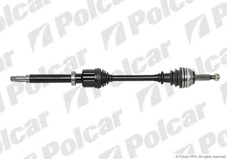 Приводной вал передний мост Polcar T68414A