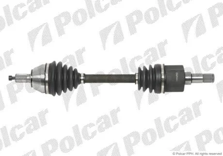 Приводной вал передний мост Polcar T68415
