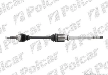 Приводной вал передний мост Polcar T68470