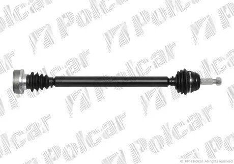 Привідний вал передній міст Polcar T78084