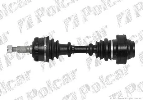 Приводной вал передний мост Polcar T78132A