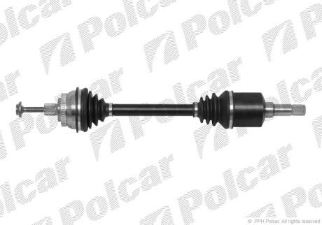 Фото 1 - привідний вал передній міст Polcar T78141 Привідний вал передній міст Polcar T78141 (фото 1)