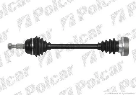 Привідний вал передній міст Polcar T78151