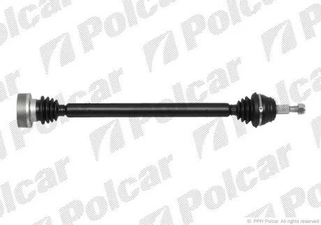 Привідний вал передній міст Polcar T78152