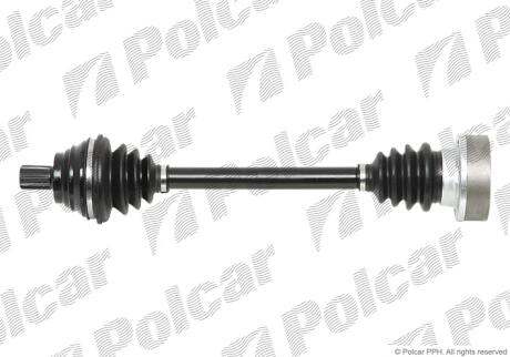 Привідний вал передній міст Polcar T78295
