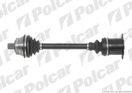 Приводной вал передний мост Polcar T78297A