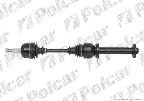 Приводной вал передний мост Polcar T78320