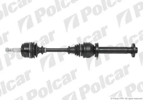 Приводной вал передний мост Polcar T78320