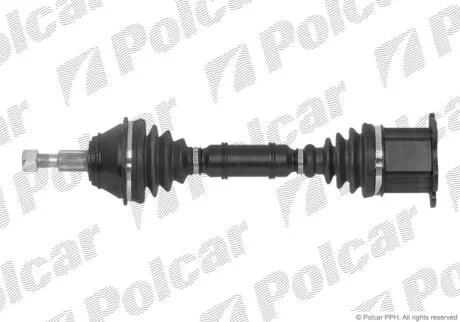 Приводной вал передний мост Polcar T78327
