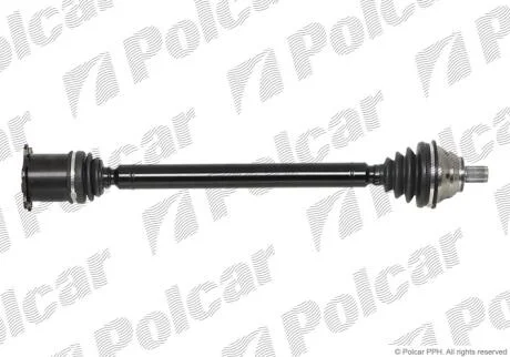 Привідний вал передній міст Polcar T78328