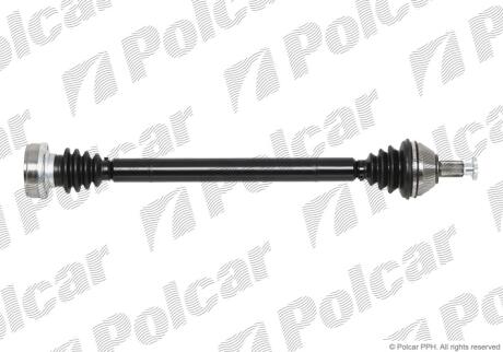 Привідний вал передній міст Polcar T78332