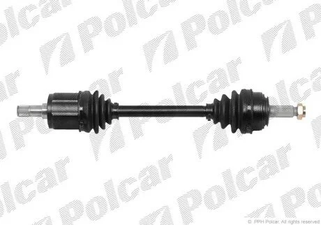 Приводной вал передний мост Polcar T98141