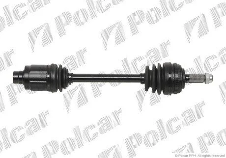 Приводной вал передний мост Polcar T98274A