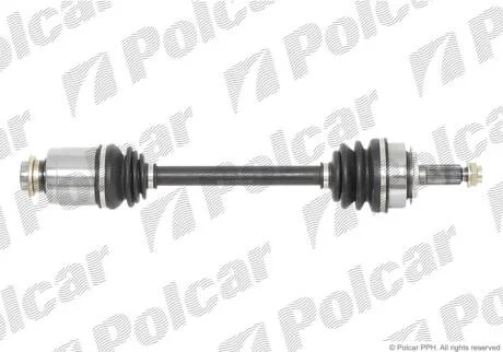Привідний вал передній міст Polcar T98454