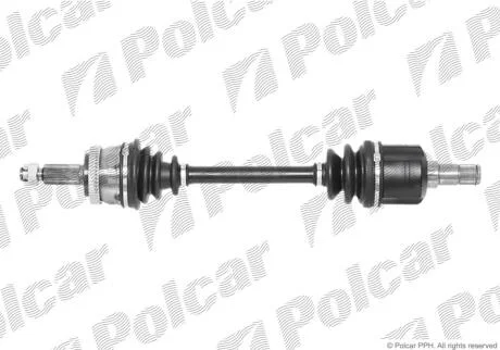 Приводной вал передний мост Polcar T98517A1