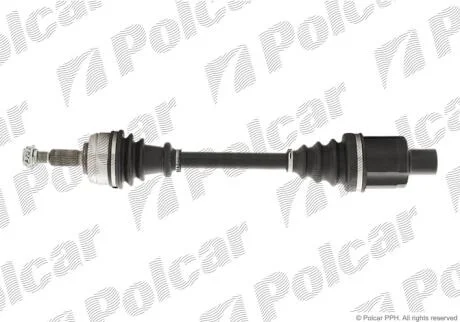 Привідний вал передній міст Polcar T99144