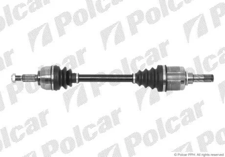 Привідний вал передній міст Polcar T99145