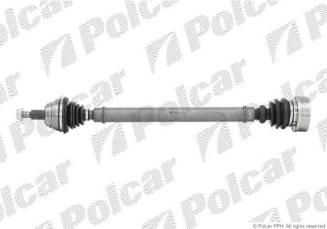Фото 1 - привідний вал передній міст, праворуч Polcar TDS0004 Привідний вал передній міст, праворуч Polcar TDS0004 (фото 1)