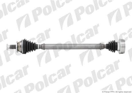 Приводной вал передний мост, справа Polcar TDS0013