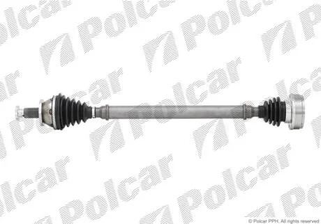 Приводной вал передний мост, справа Polcar TDS0013