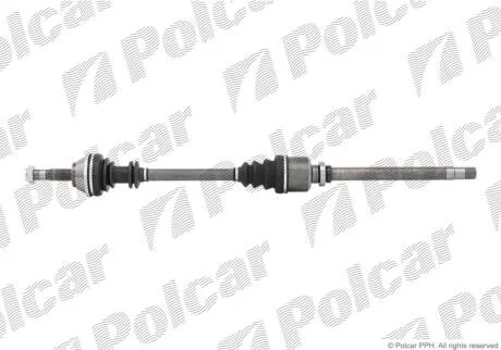 Приводной вал передний мост, справа Polcar TDS0038