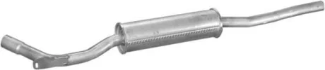 Глушник перед. AUDI 80, VOLKSWAGEN PASSAT (1980-88) (вир-во Polmostrow) POLMOSTROW 01.03
