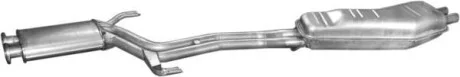 Глушитель с рез-ом BMW 525 (выр-во Polmostrow) POLMOSTROW 03.125