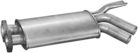 Глушитель центр. BMW E34 (выр-во Polmostrow) POLMOSTROW 03.76