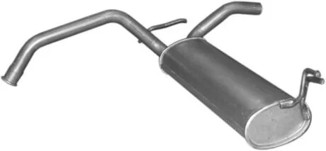 Глушитель задн. CITROEN (выр-во Polmostrow) POLMOSTROW 04.233