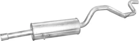 Глушитель задн. FORD TRANSIT (выр-во Polmostrow) POLMOSTROW 08.382