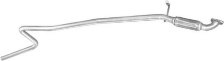 Труба приймальна FORD FIESTA, FUSION, MAZDA 2 (дв.1.2, 1.4)(2001-08) POLMOSTROW 08.597