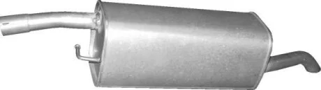 Глушник задн. FORD FUSION 1.6 (2002-10) (вир-во Polmostrow) POLMOSTROW 08.669