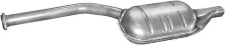 Глушитель центр. MERCEDES 200 (выр-во Polmostrow) POLMOSTROW 13.73