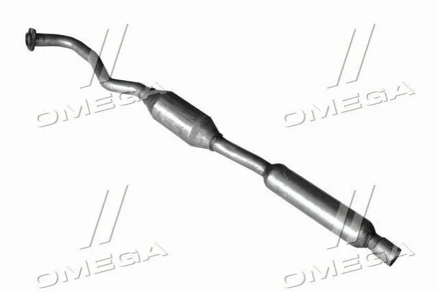 Резонатор (Середній глушник) Mitsubishi Outlander 2.4 16V 4WD (вир-во Polmostrow) POLMOSTROW 14.37 (фото 1)