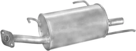 Глушитель задн. NISSAN ALMERA (1995-2000) (выр-во Polmostrow) POLMOSTROW 15.08