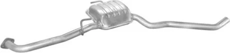 Глушитель центр. OPEL OMEGA (выр-во Polmostrow) POLMOSTROW 17.232
