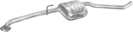 Глушитель центр. OPEL OMEGA (выр-во Polmostrow) POLMOSTROW 17.233