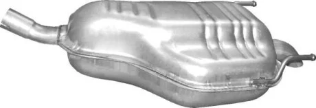 Глушник задн. Opel ZAFIRA B (A05) (2005 - 2011) (вир-во Polmostrow) POLMOSTROW 17.287