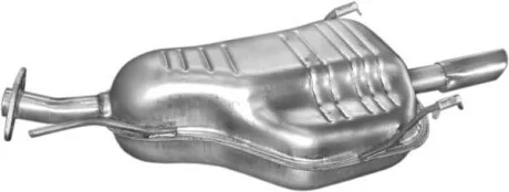 Глушитель задн. OPEL ASTRA (выр-во Polmostrow) POLMOSTROW 17.291