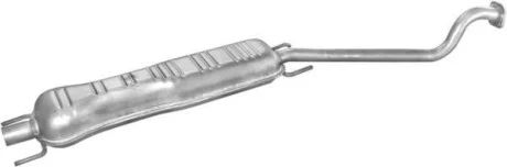 Глушитель центр. OPEL ASTRA (выр-во Polmostrow) POLMOSTROW 17.292