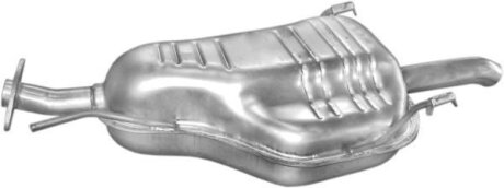 Глушник задн. OPEL ASTRA G 1.7D, 2.0 D POLMOSTROW 17.299