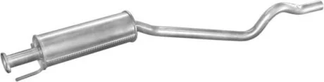 Глушитель центр. OPEL ASTRA (выр-во Polmostrow) POLMOSTROW 17.44