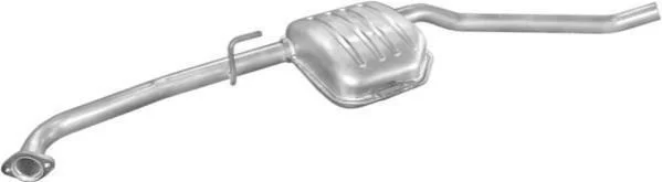 Глушитель центр. OPEL OMEGA (выр-во Polmostrow) POLMOSTROW 17.52 (фото 1)
