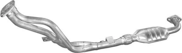 Труба соединительная (вместо катализатора) OPEL OMEGA (выр-во Polmostrow) POLMOSTROW 17.601 (фото 1)