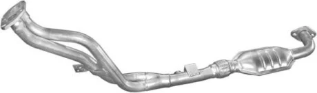 Труба соединительная (вместо катализатора) OPEL OMEGA (выр-во Polmostrow) POLMOSTROW 17.601