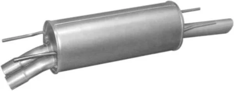 Глушитель задн. OPEL OMEGA (выр-во Polmostrow) POLMOSTROW 17.606