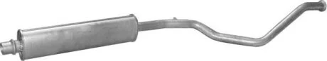 Резонатор Peugeot 307 2.0i -16V 03/02-06/05 (вир-во Polmostrow) POLMOSTROW 19.224