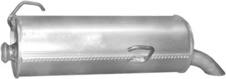 Глушитель задн. PEUGEOT (выр-во Polmostrow) POLMOSTROW 19.243