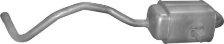 Глушитель задн. RENAULT MEGANE (выр-во Polmostrow) POLMOSTROW 21.296